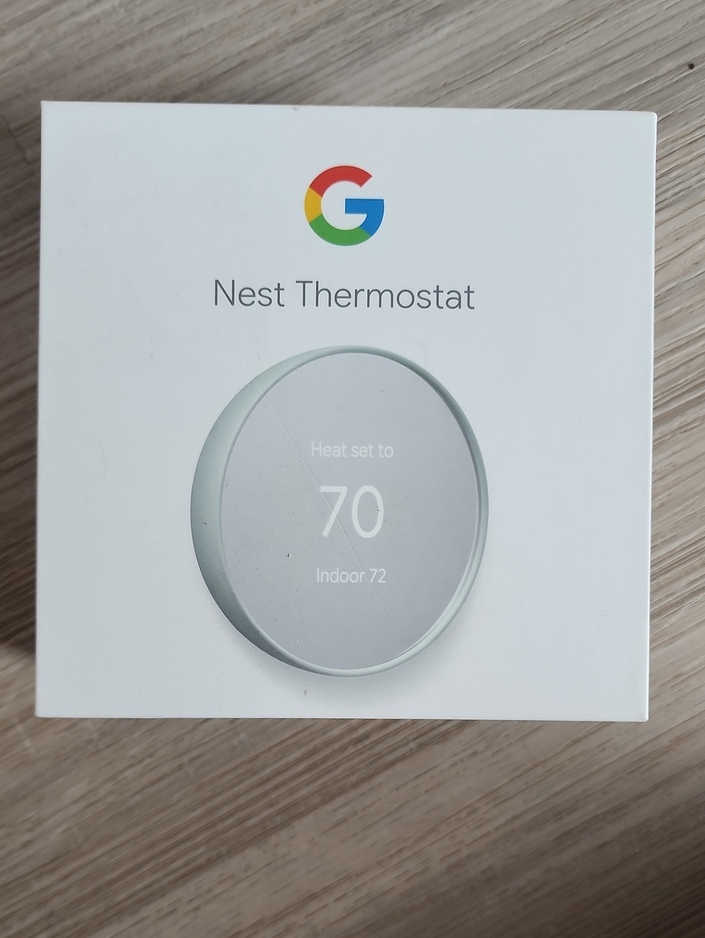 Google Nest Thermostat - Fog